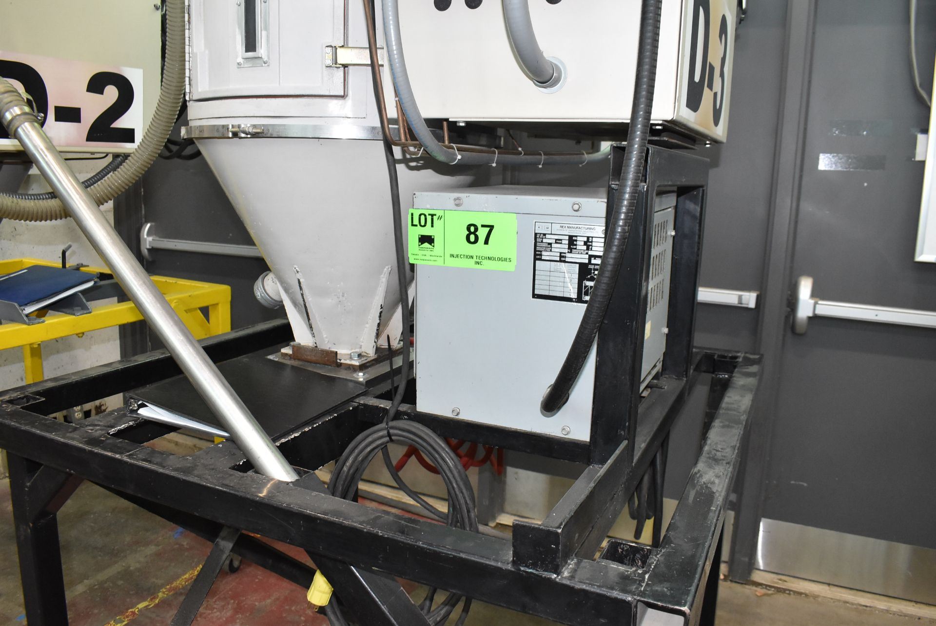 REX MANUFACTURING 15 KVA TRANSFORMER S/N E-116 (CI) [RIGGING FEES FOR LOT #87 - $250 USD PLUS - Image 4 of 5