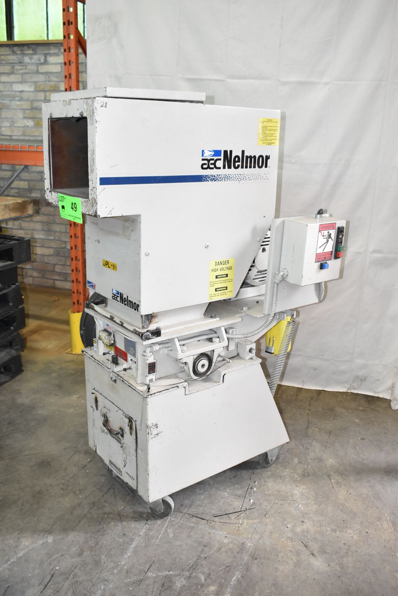 AEC NELMOR G1012P1 PORTABLE SCRAP GRANULATOR, S/N 97E00456 [RIGGING FEES FOR LOT #49 - $45 USD - Image 5 of 7