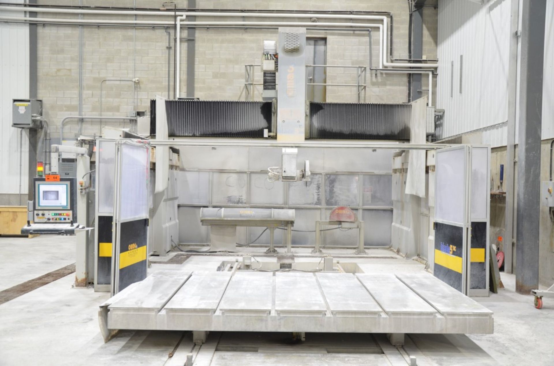 OMAG (2015) BLADE5NC 5-axis CNC bridge type vertical machining center with milling, shaping, - Image 3 of 35