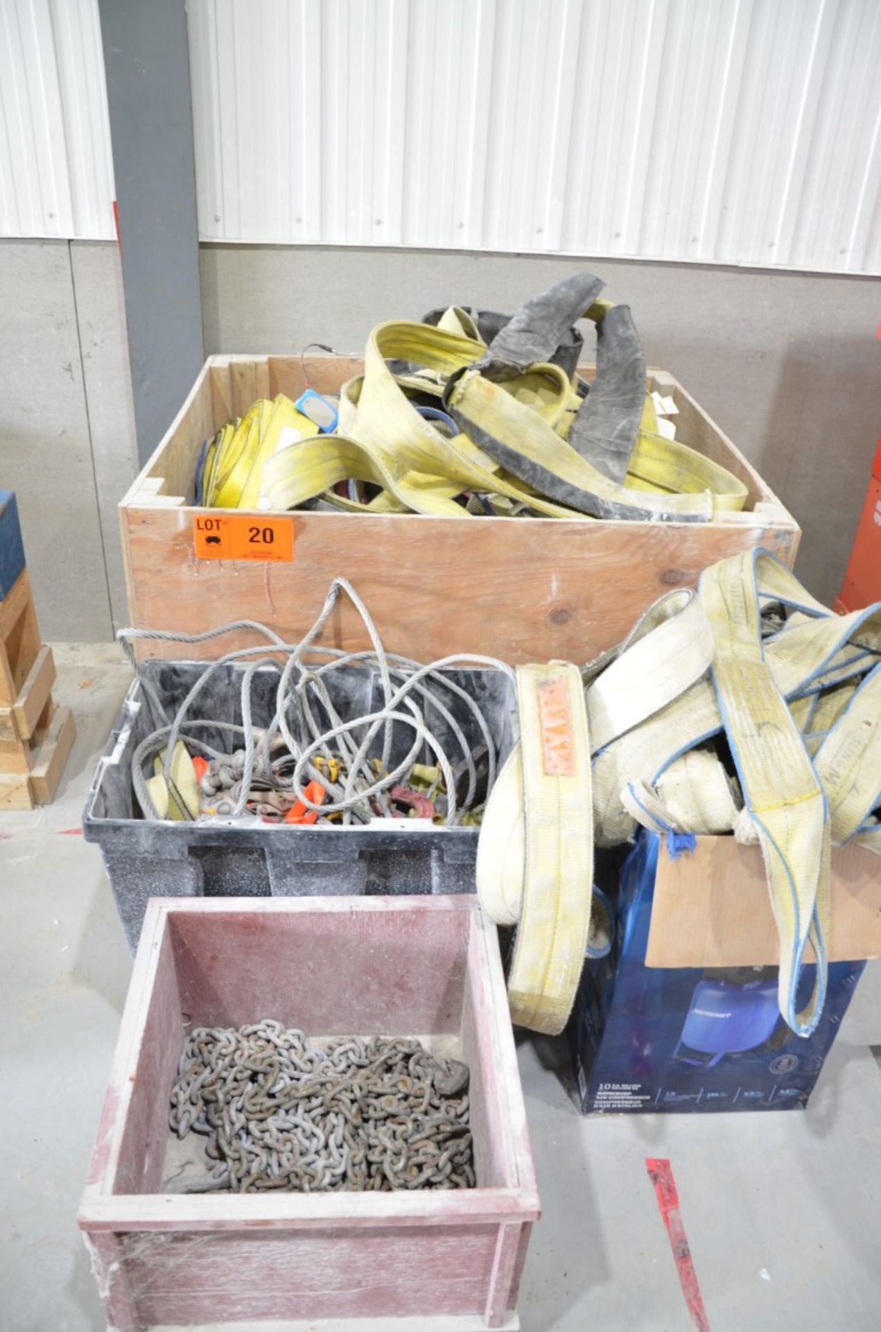 LOT/ lifting and rigging supplies