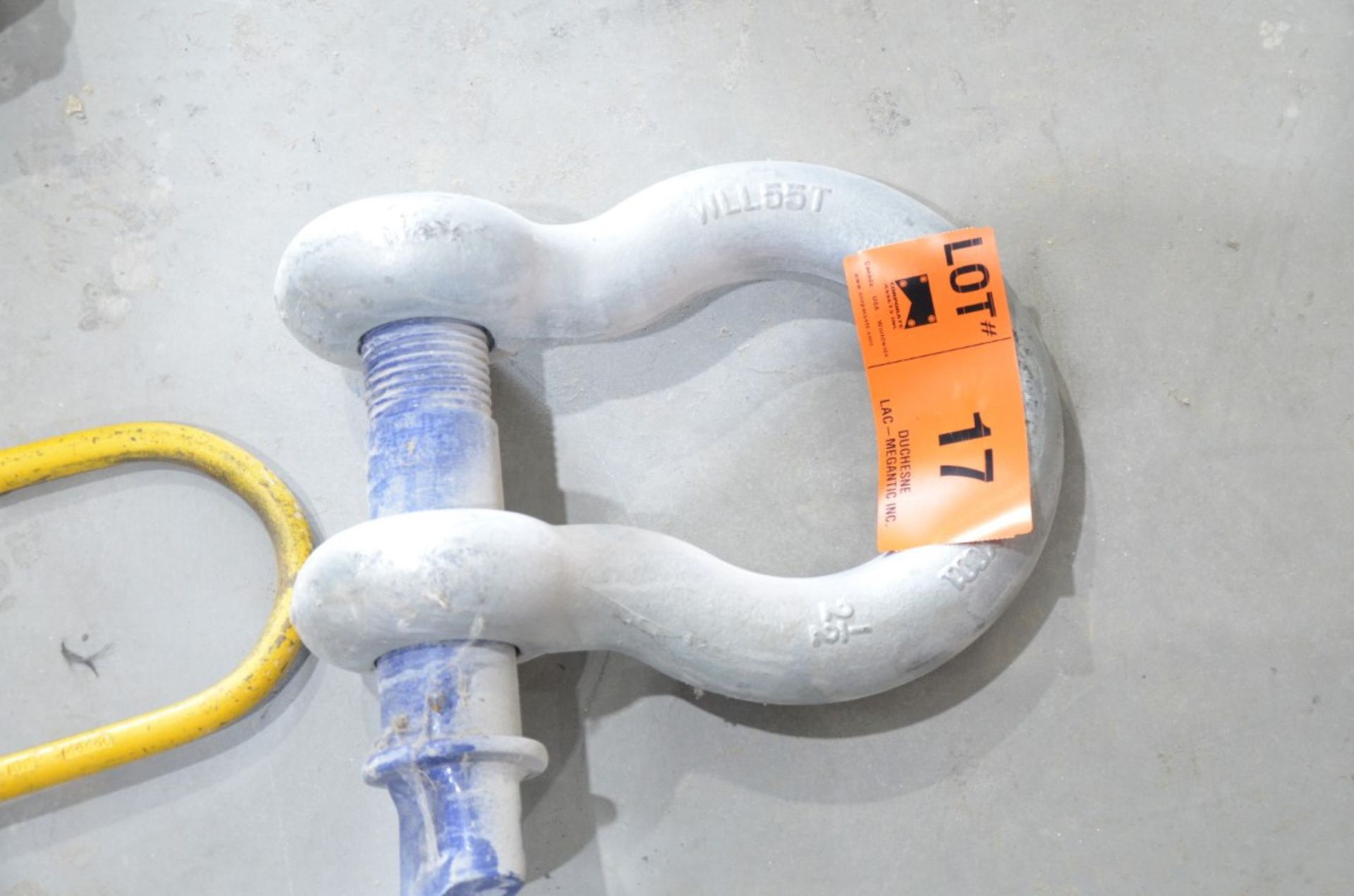 LOT/ 55TON shackle and lifting hooks - Image 2 of 3