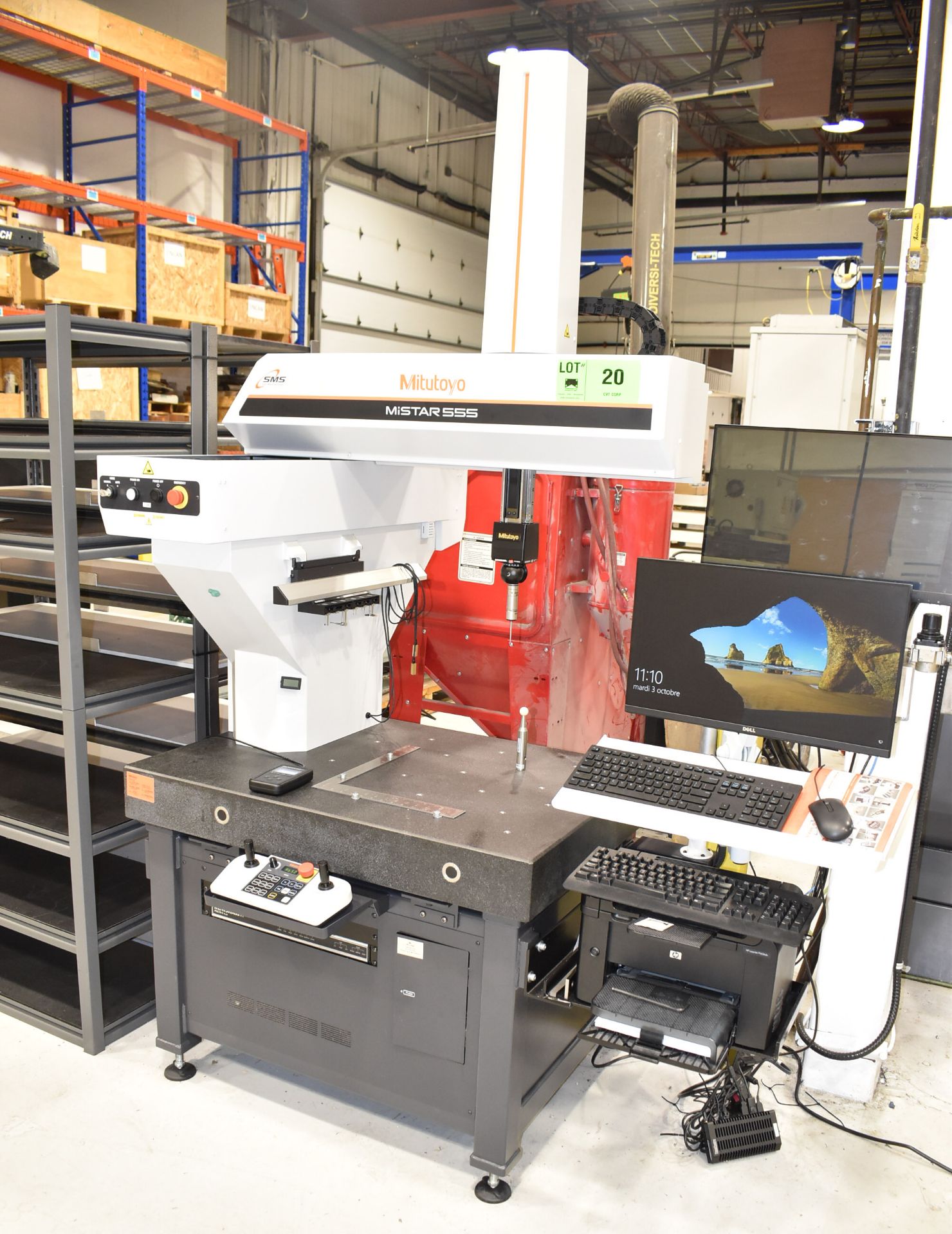 MITUTOYO (2019) Mi STAR 555 CMM shop floor cantilever type coordinate measuring machine with MCOSMOS