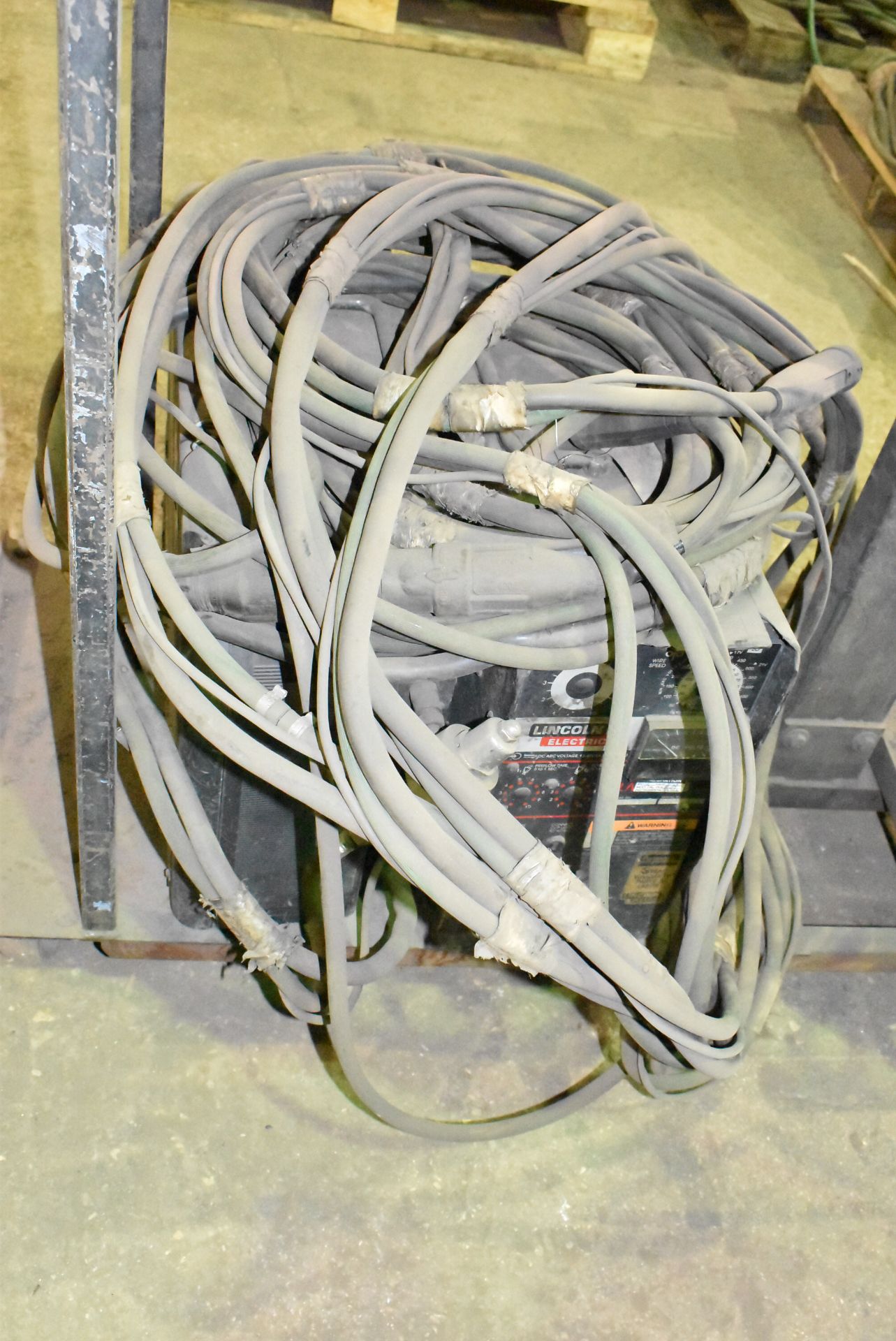 LOT/ (2) LINCOLN ELECTIRC LN-25 WIRE FEEDERS WITH CABLES & CART [RIGGING FEES FOR LOT #1272 - $30 - Image 5 of 6