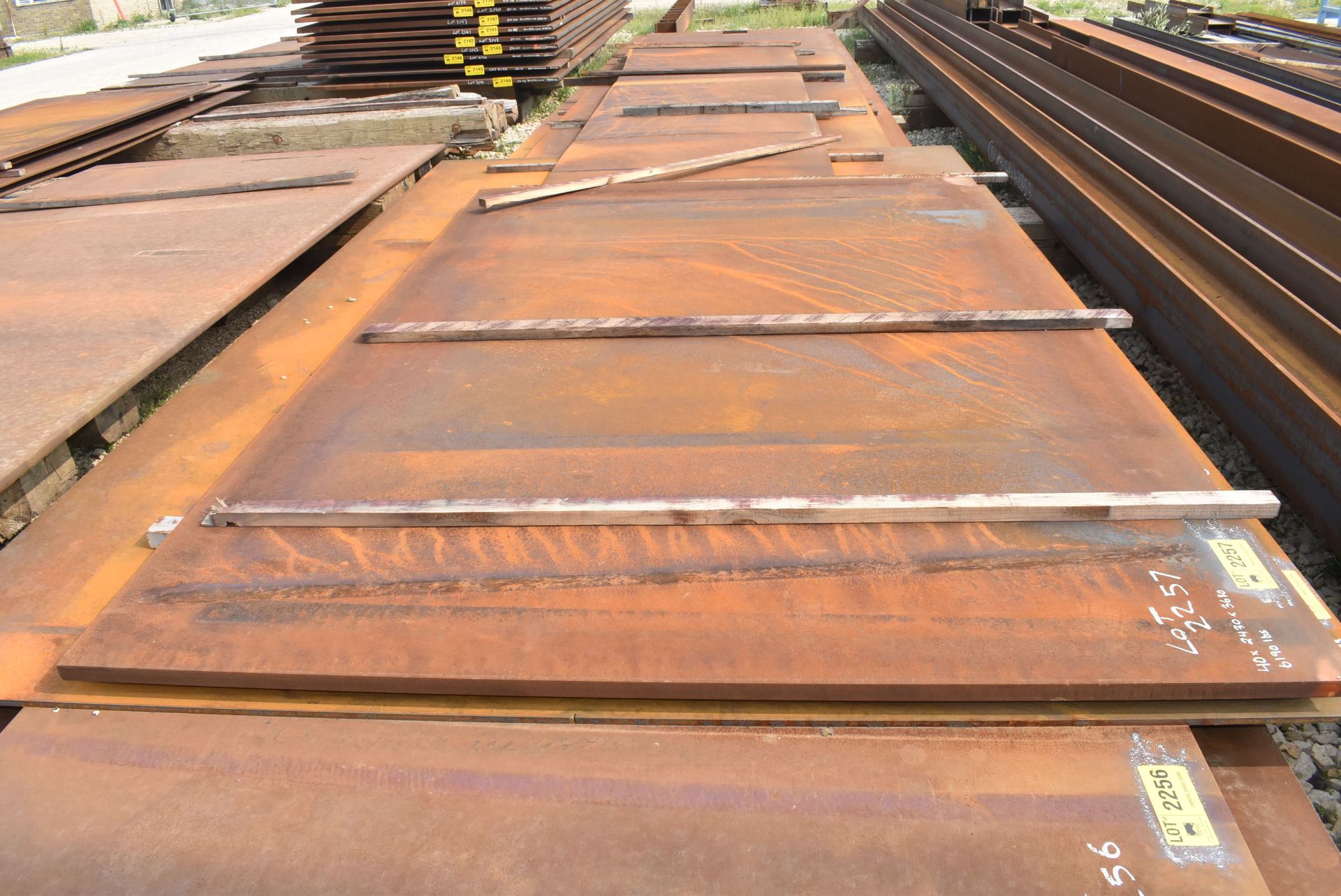 STRUCTURAL STEEL PLATE - 40mmX2,430mmX3,680mm 6,190 LBS. (CI) - Image 3 of 3