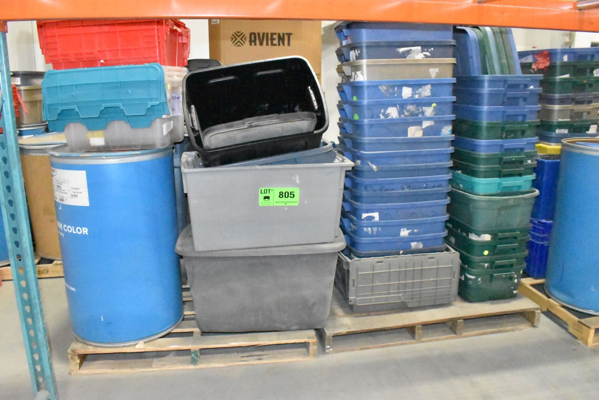 LOT/ PLASTIC BINS - Image 2 of 2