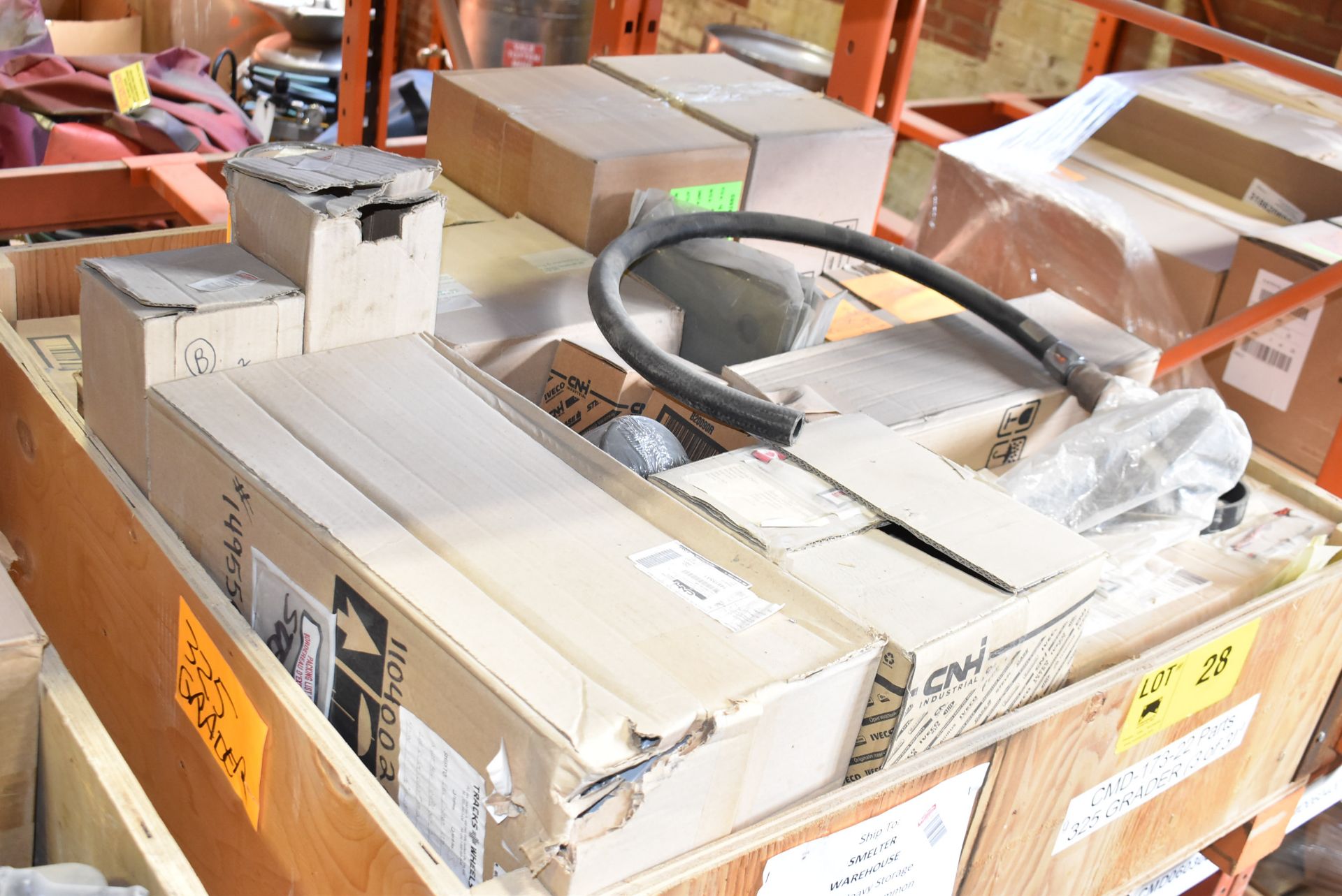 LOT/ CONTENTS OF PALLET CONSISTING OF SPARE PARTS FOR CASE 845D GRADER (CMD-173-22) - Image 3 of 4