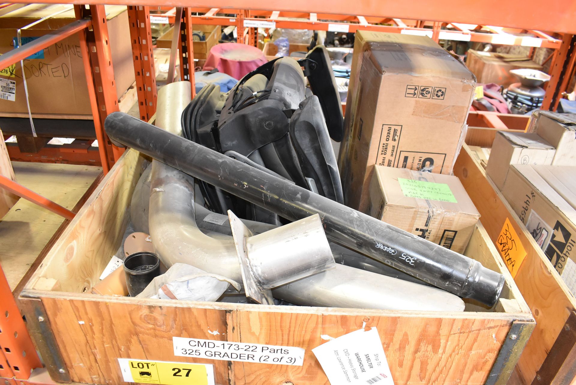 LOT/ CONTENTS OF PALLET CONSISTING OF SPARE PARTS FOR CASE 845D GRADER (CMD-173-22) - Image 3 of 5