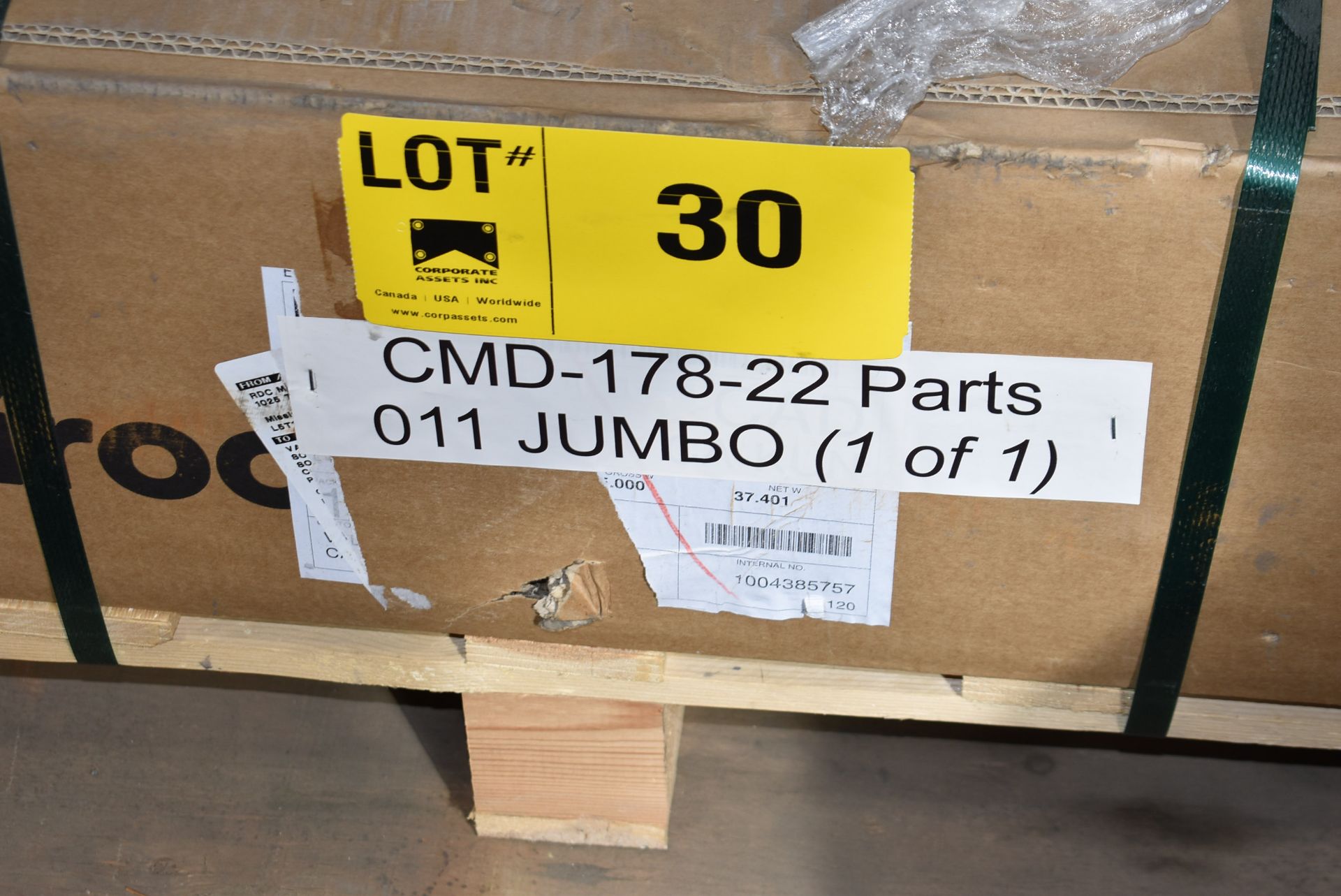 LOT/ CONTENTS OF PALLET CONSISTING OF SPARE PARTS FOR ATLAS COPCO 281 SINGLE BOOM JUMBO ROCK - Image 2 of 19