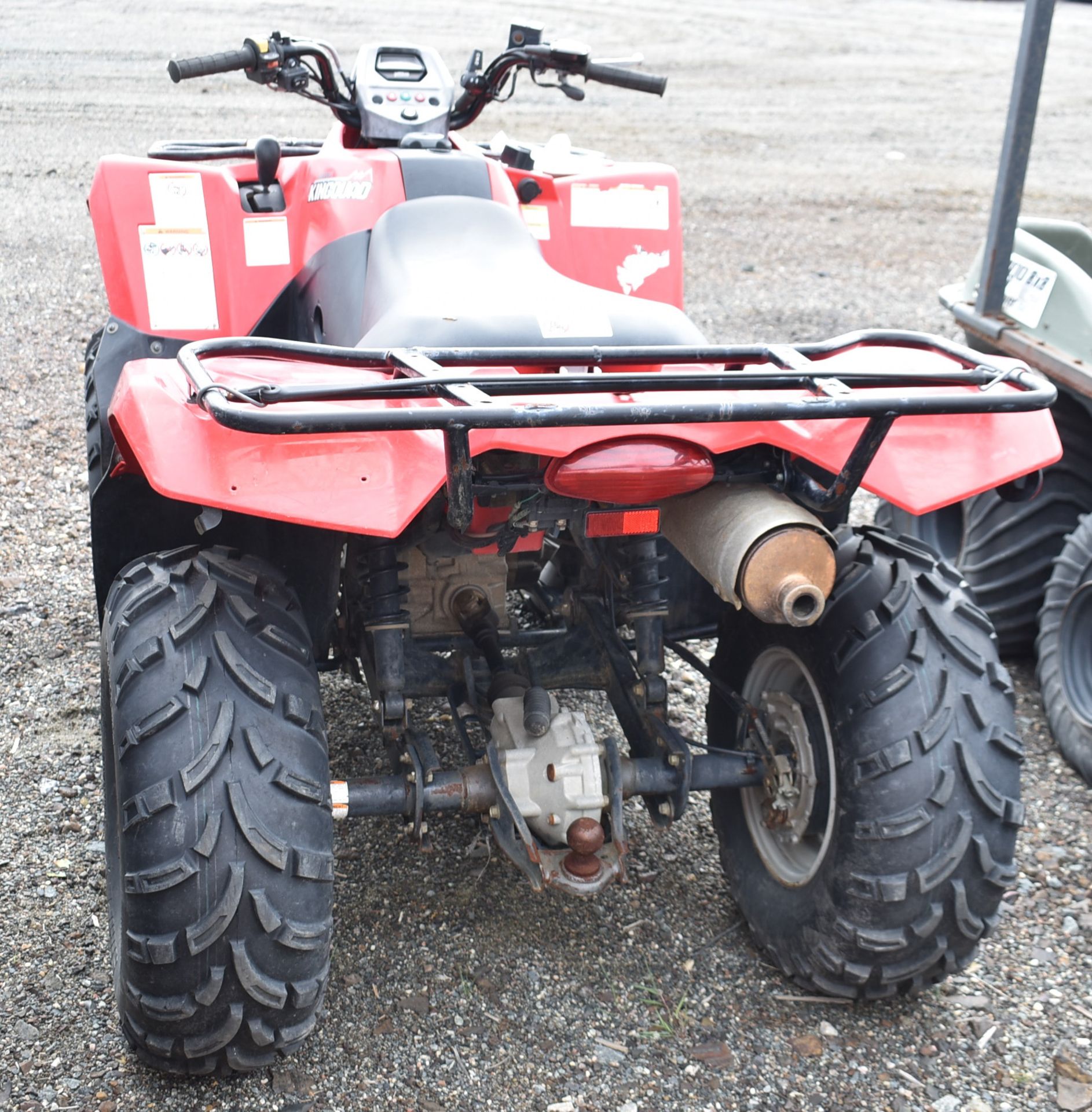 SUZUKI (2008) KING QUAD 400FSI 4X4 ATV WITH 2,711 KM (RECORDED ON ODOMETER AT TIME OF LISTING), VIN: - Image 4 of 12