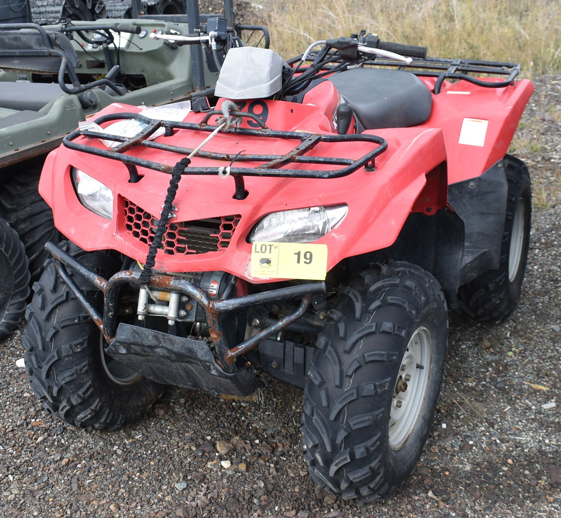 SUZUKI (2008) KING QUAD 400FSI 4X4 ATV WITH 2,711 KM (RECORDED ON ODOMETER AT TIME OF LISTING), VIN: