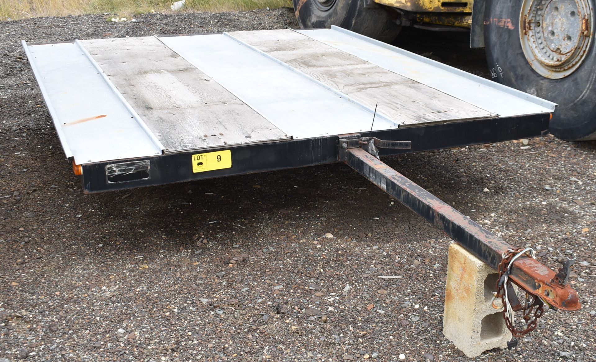 HIGHLAND (2008) SINGLE AXLE UTILITY TRAILER WITH 120"X98" DECK, VIN: 2H9S6A10091HM6067 (CMD-164-