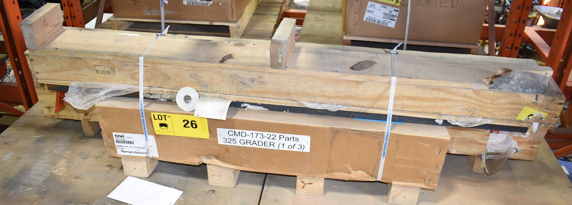 LOT/ CONTENTS OF PALLET CONSISTING OF SPARE PARTS FOR CASE 845D GRADER (CMD-173-22) - Image 3 of 3