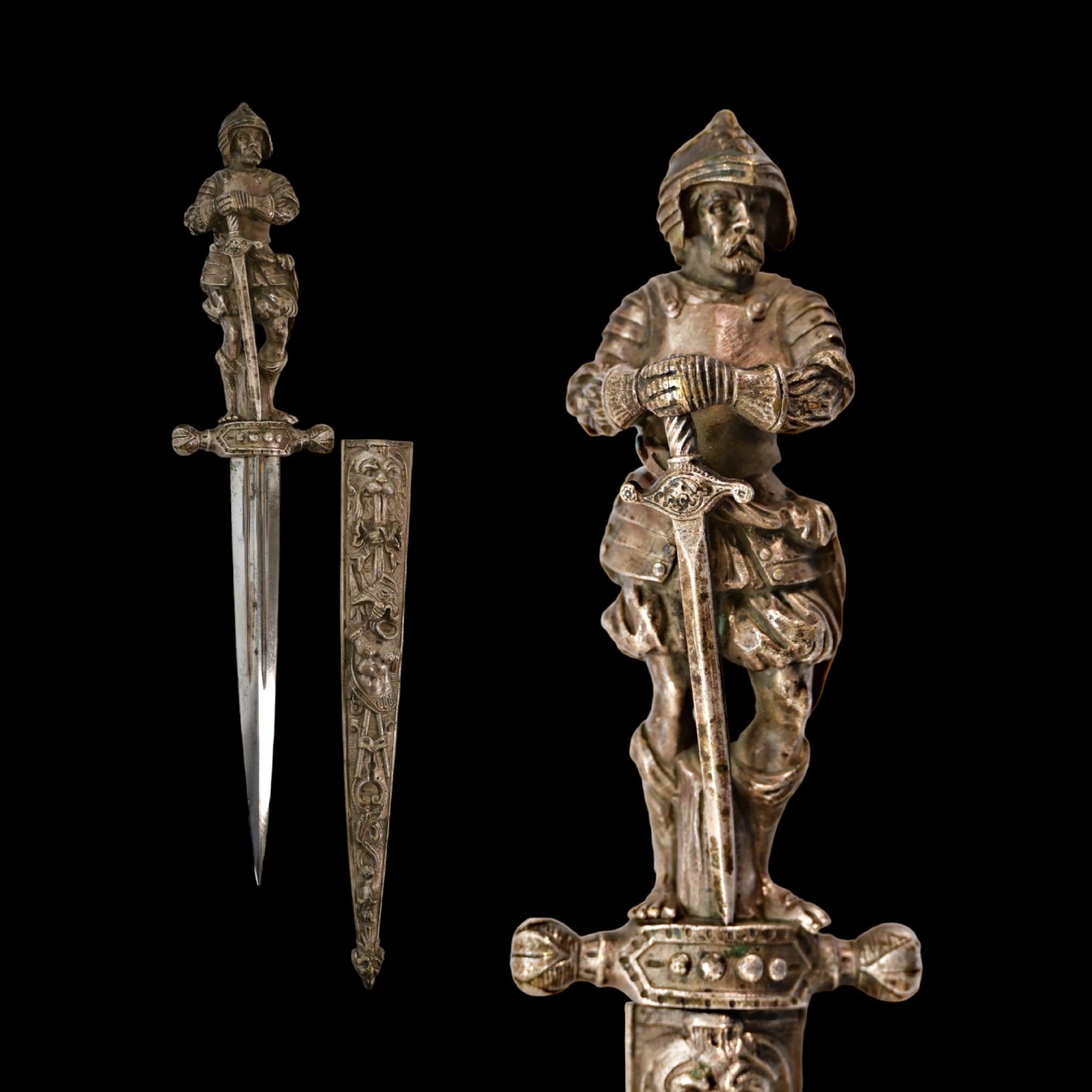 Victorian Renaissance style dagger. English, 19th century.