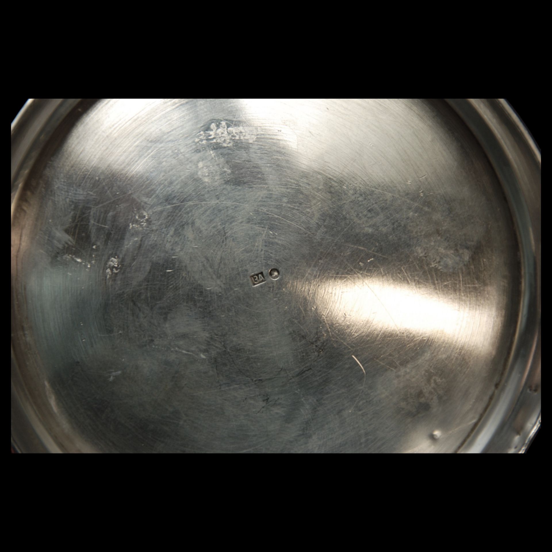 Silver bowl (bratina) , presented to the sergeant-servant Nikon Popov in 1913 on the occasion of his - Image 7 of 12