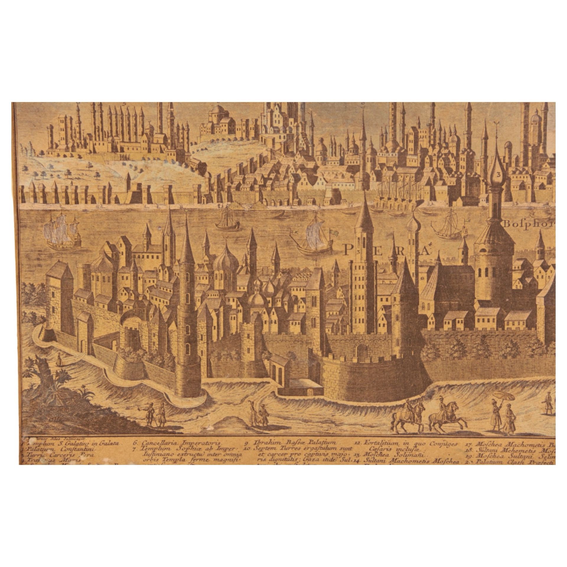 Lithograph of Constantinople - Bild 4 aus 9