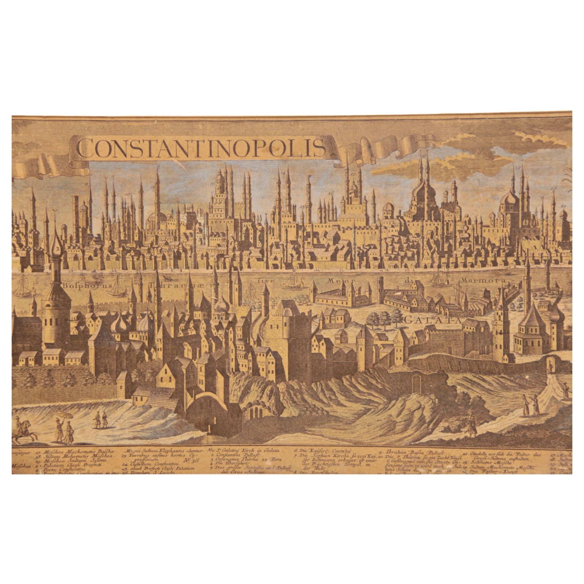 Lithograph of Constantinople - Bild 5 aus 9