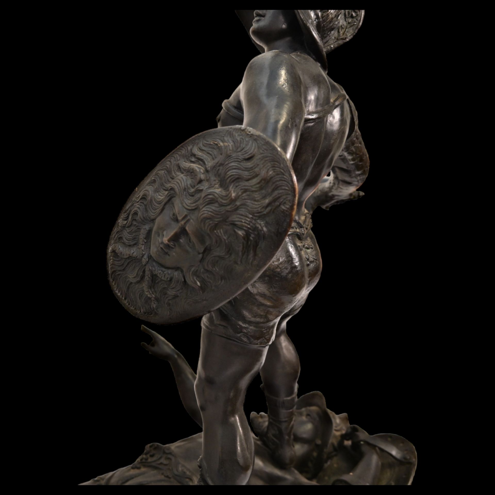 The bronze composition POLLIS VERSO GLADIATORS - Image 10 of 11