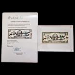 Andy WARHOL (1928 - 1987), Signed 2-dollar banknote + certificate.