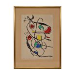 Joan MIRO (1893-1983) "Abstraction", lithographie, signed EA for Iliazd,