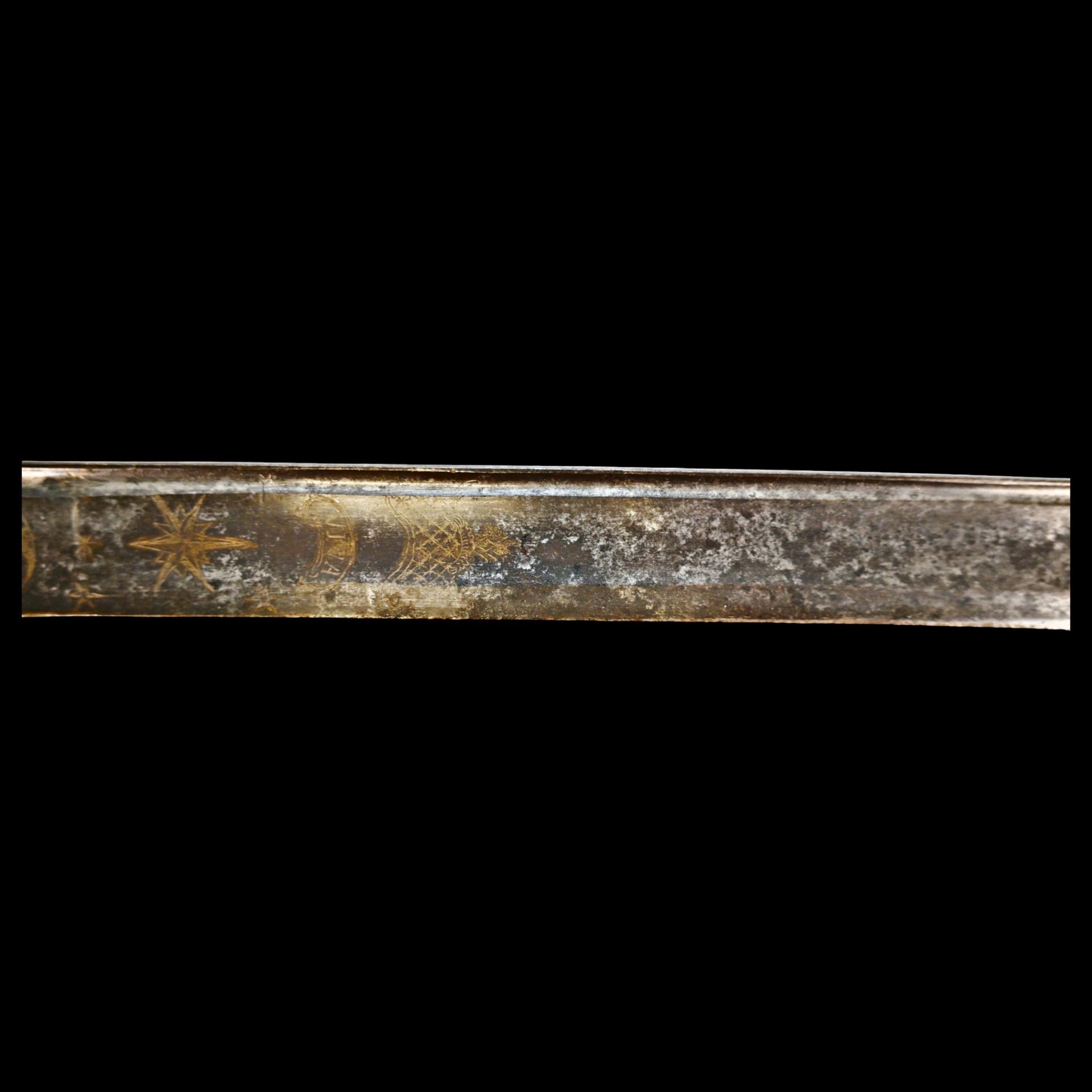 A very rare yatagan made in Greece in the last quarter of the 18th century, with a Solingen blade. - Image 15 of 23