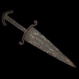 A Medieval Holbein type Dagger 15th century AD.