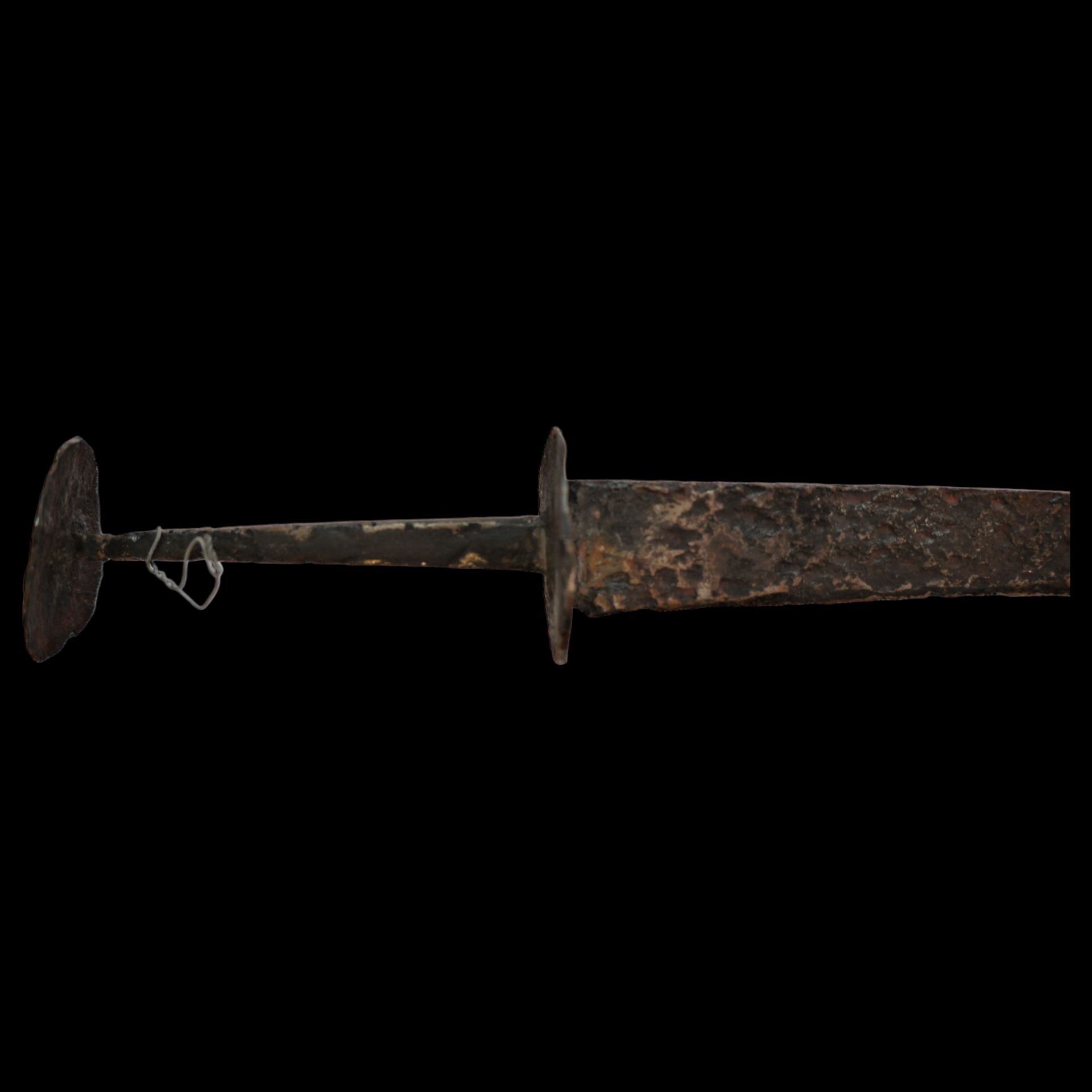 Medieval Rondel Dagger 15th century AD. - Image 5 of 6