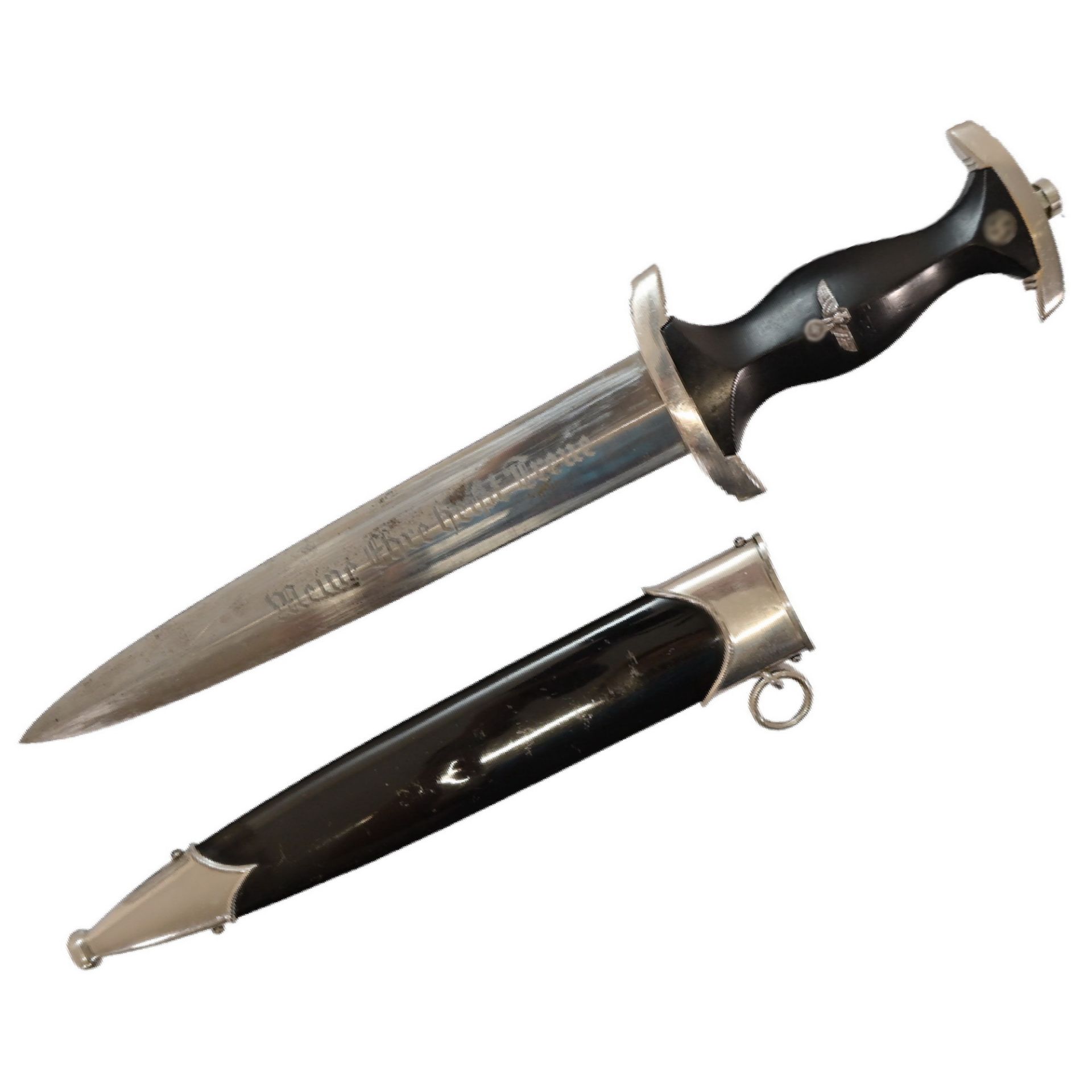 Nice WWII German SS Dagger with scabbard.