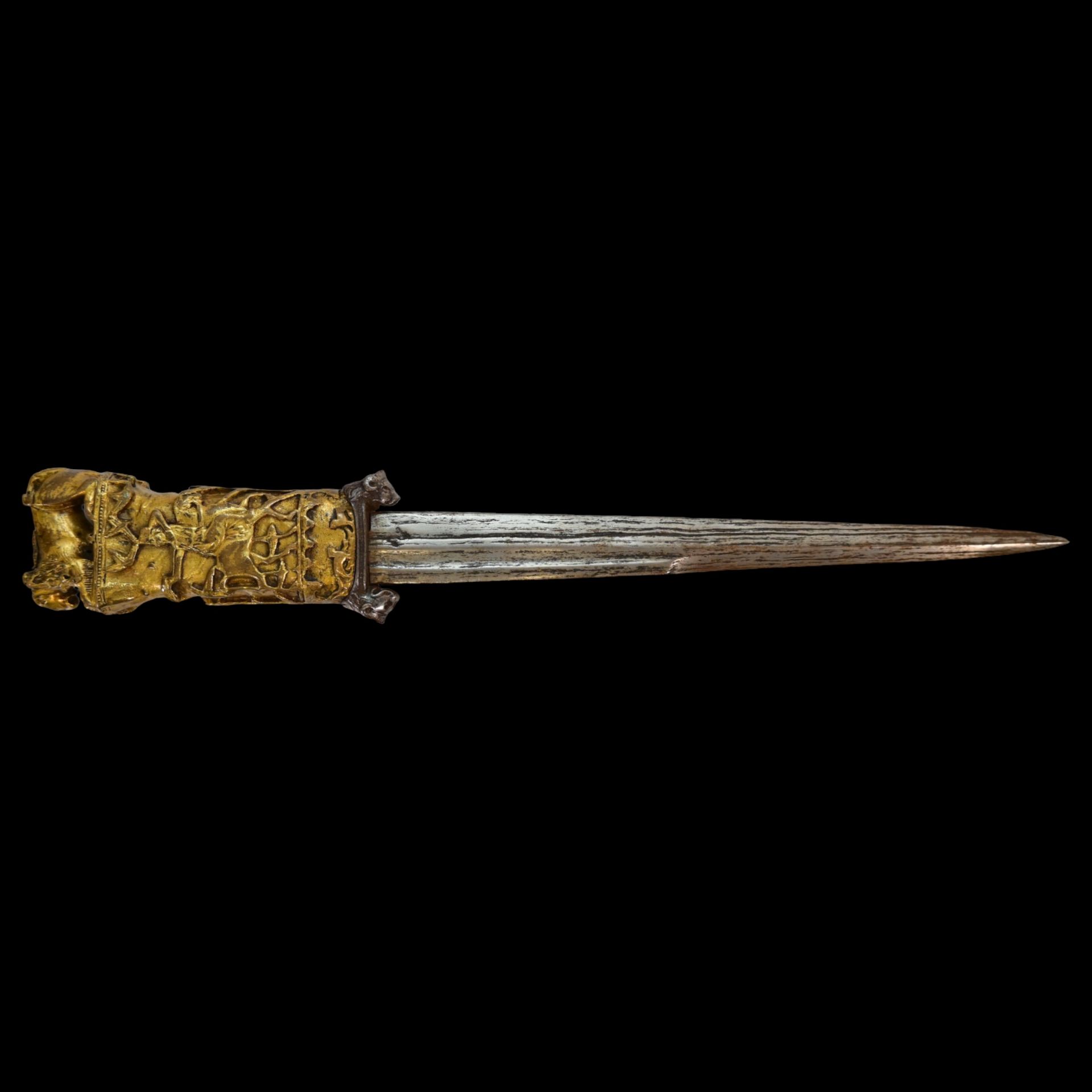 A magnificent dagger, probably from the period of the Crusades, Syria, 10th-13th (?) century. - Image 3 of 11