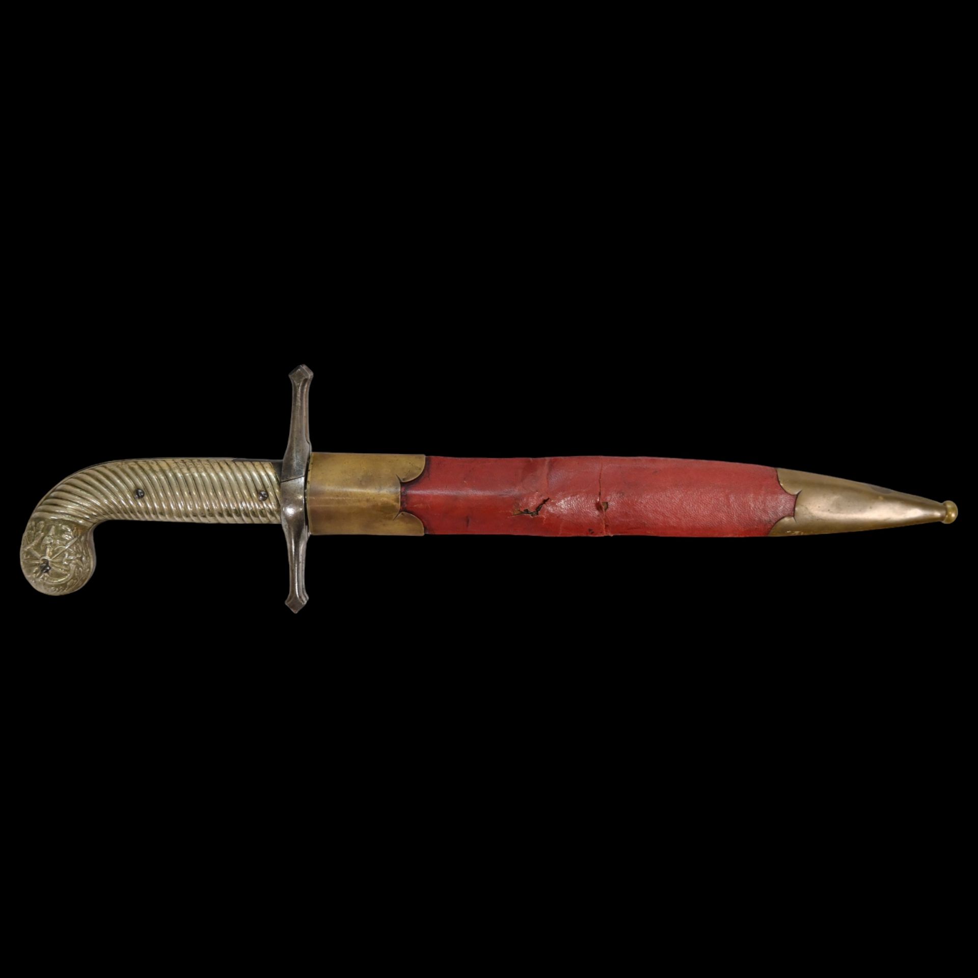 French D.B Dumonthier Dagger, Percussion Double Barrel Pistol, circa 1855-60. - Image 4 of 19