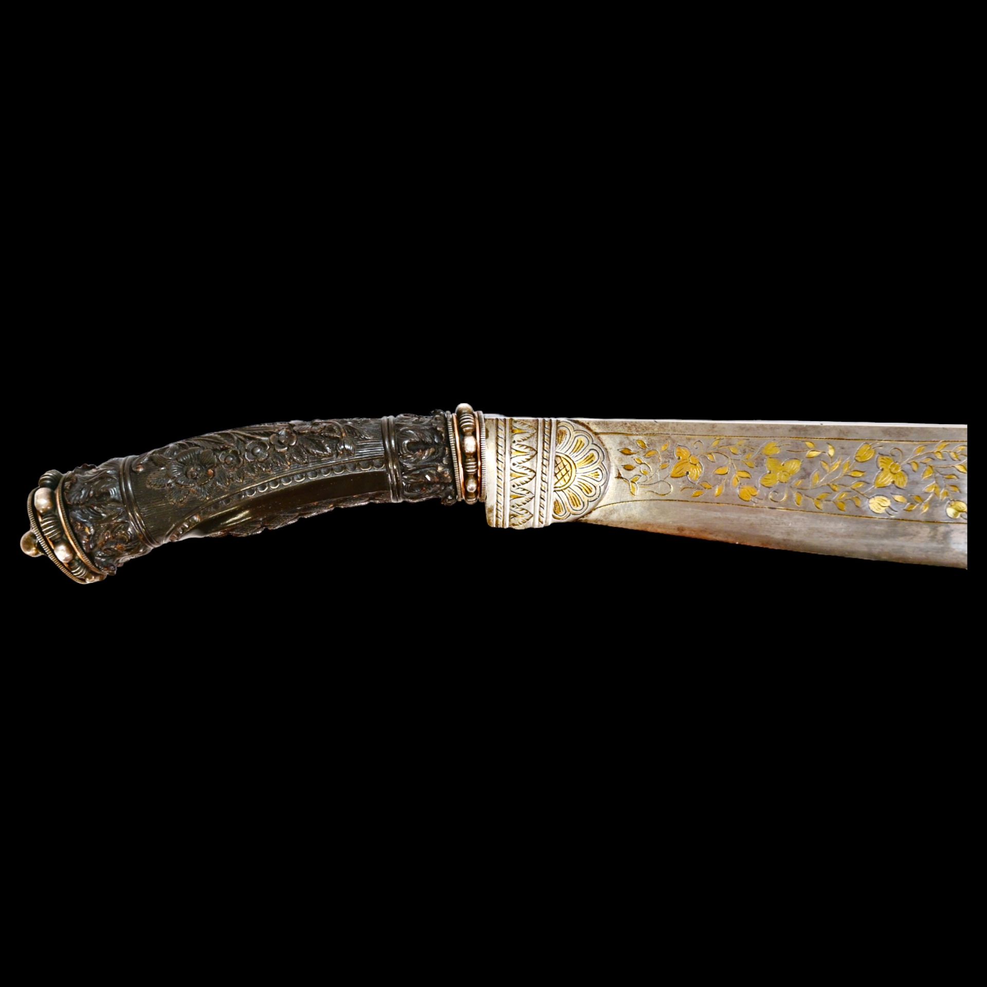 Magnificent, richly decorated knife, Indonesia, first half of the 20th century. - Image 14 of 33