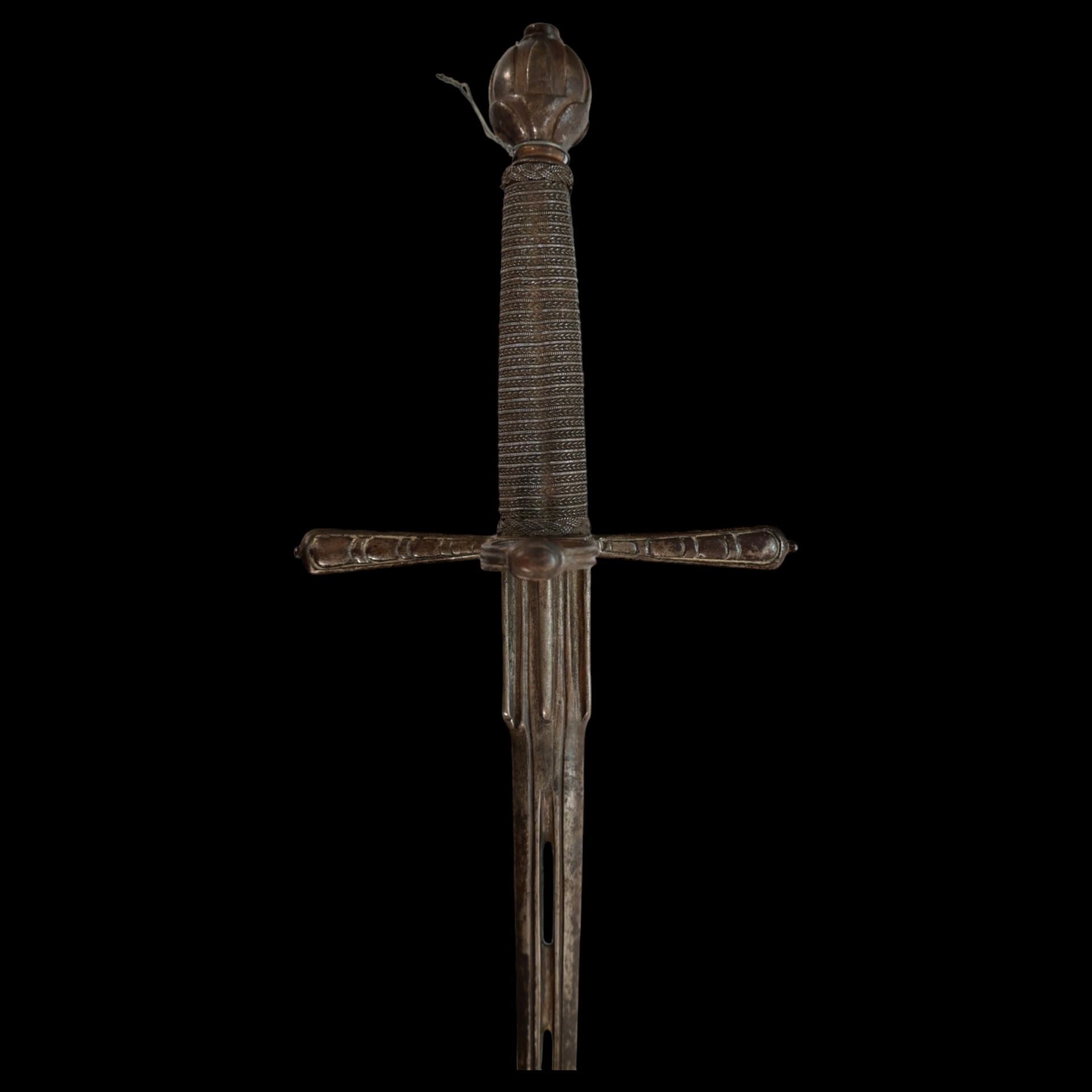 A 17th Century German Left-handed Dagger. - Image 6 of 12