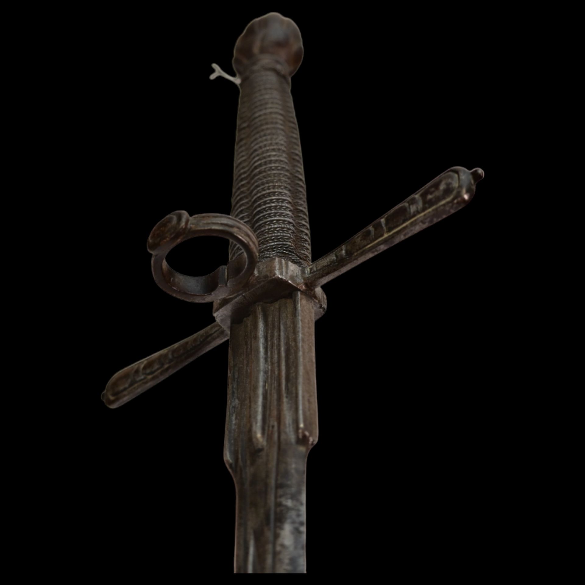 A 17th Century German Left-handed Dagger. - Image 11 of 12