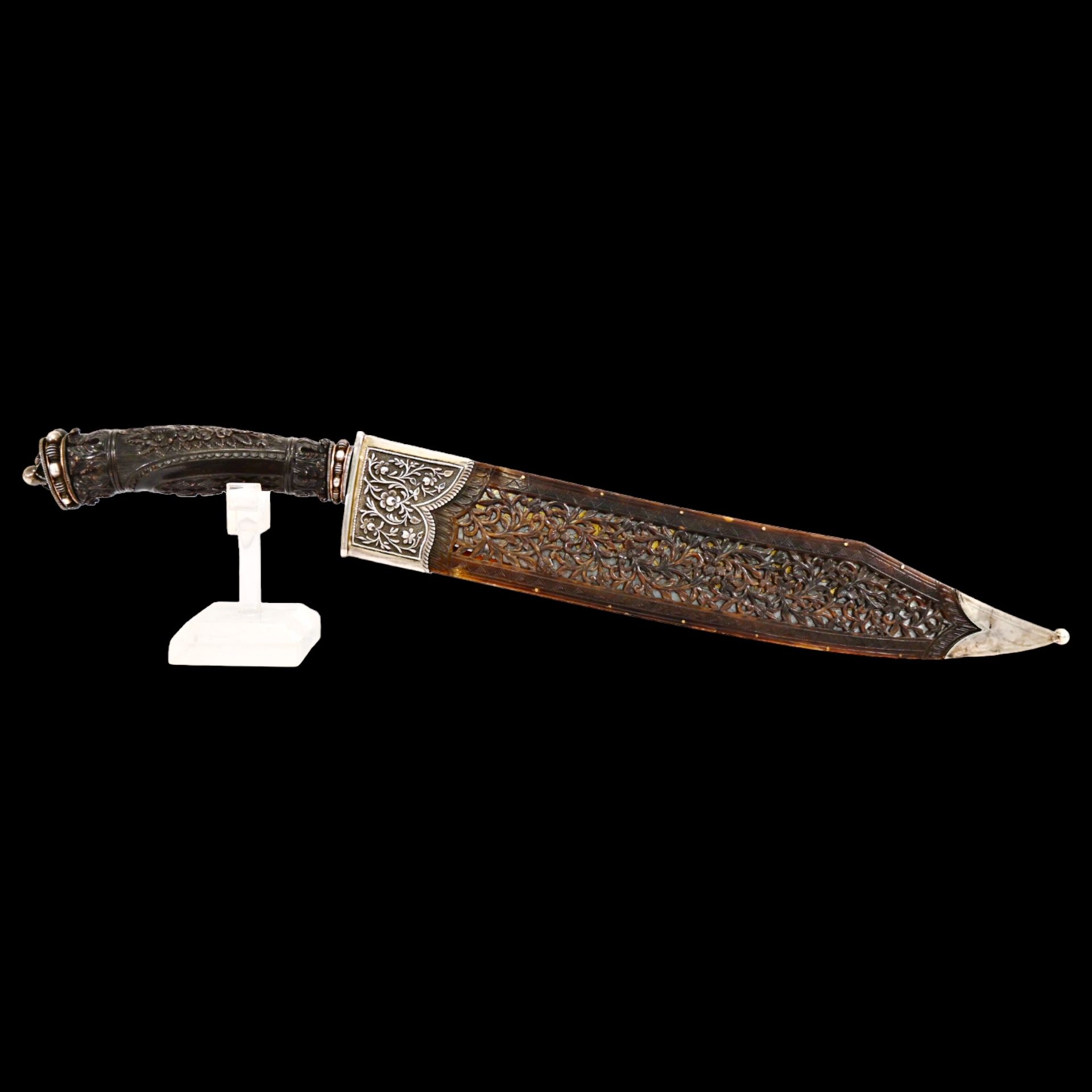 Magnificent, richly decorated knife, Indonesia, first half of the 20th century. - Image 2 of 33