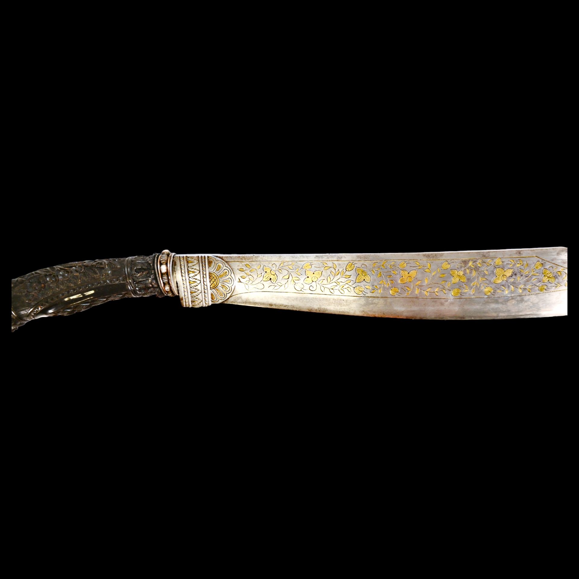 Magnificent, richly decorated knife, Indonesia, first half of the 20th century. - Image 15 of 33