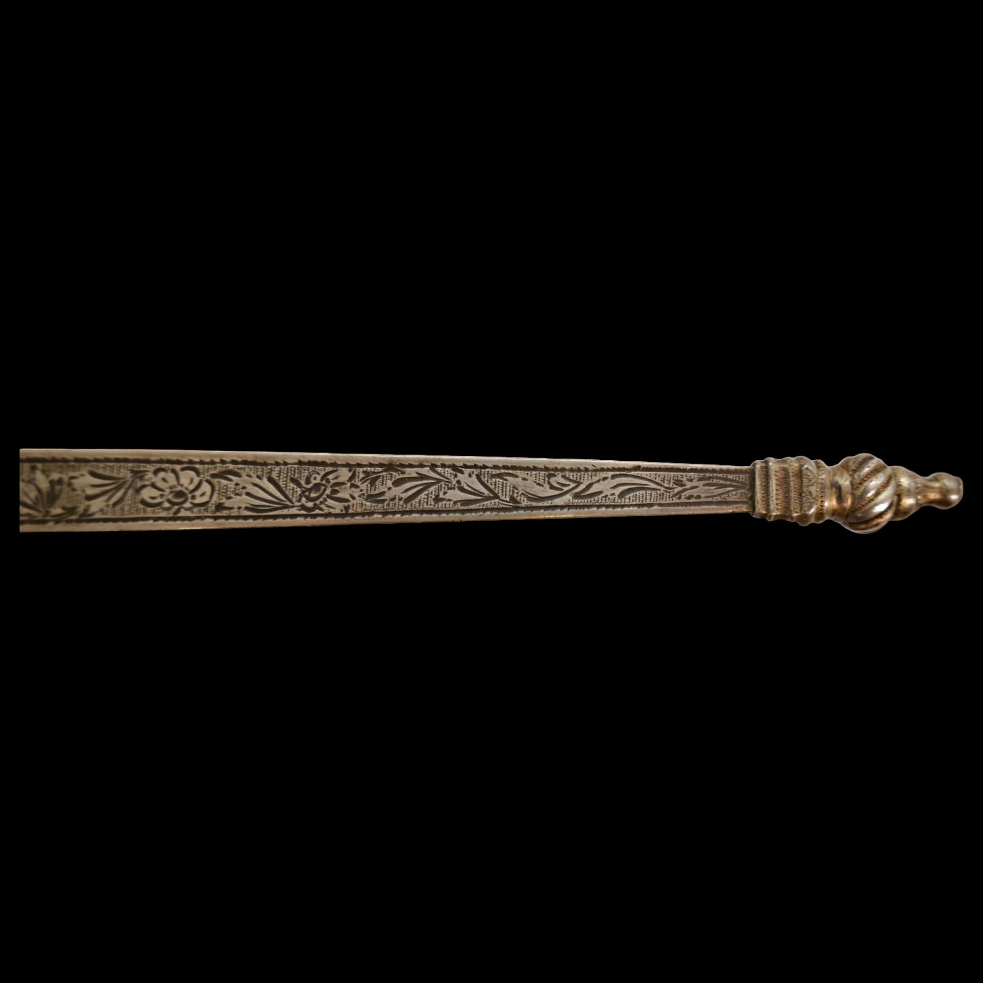 Rare Venetian Dagger, Schiavona, silver hilt and scabbard, Early 18th century. - Image 8 of 25