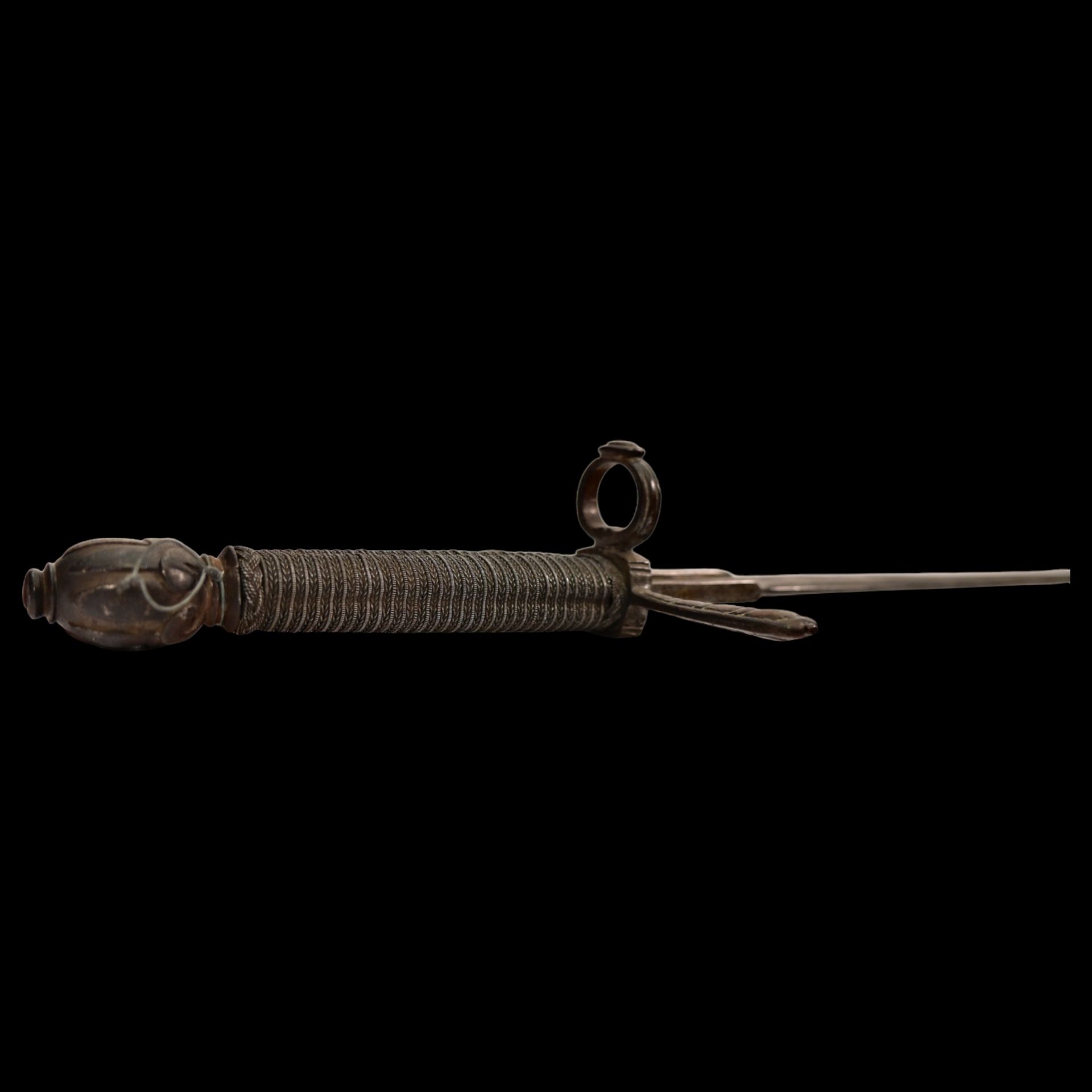 A 17th Century German Left-handed Dagger. - Image 4 of 12