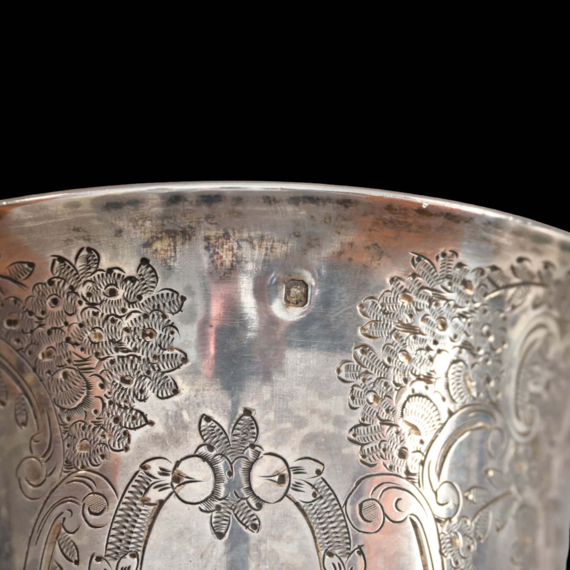Baptismal goblet offered by Empress Eugenie and Emperor Napoleon III - Bild 5 aus 6