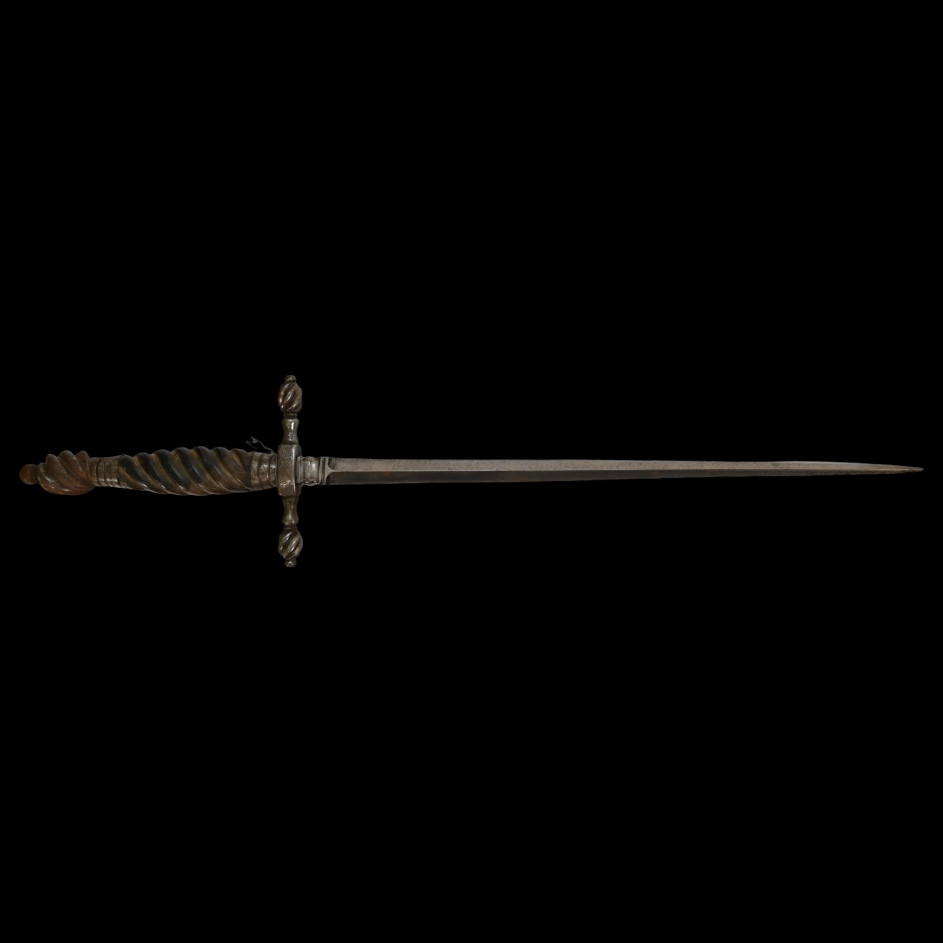 An Italian Gunners, Artilleryman's Stiletto Dagger, late 17th century. - Image 2 of 13