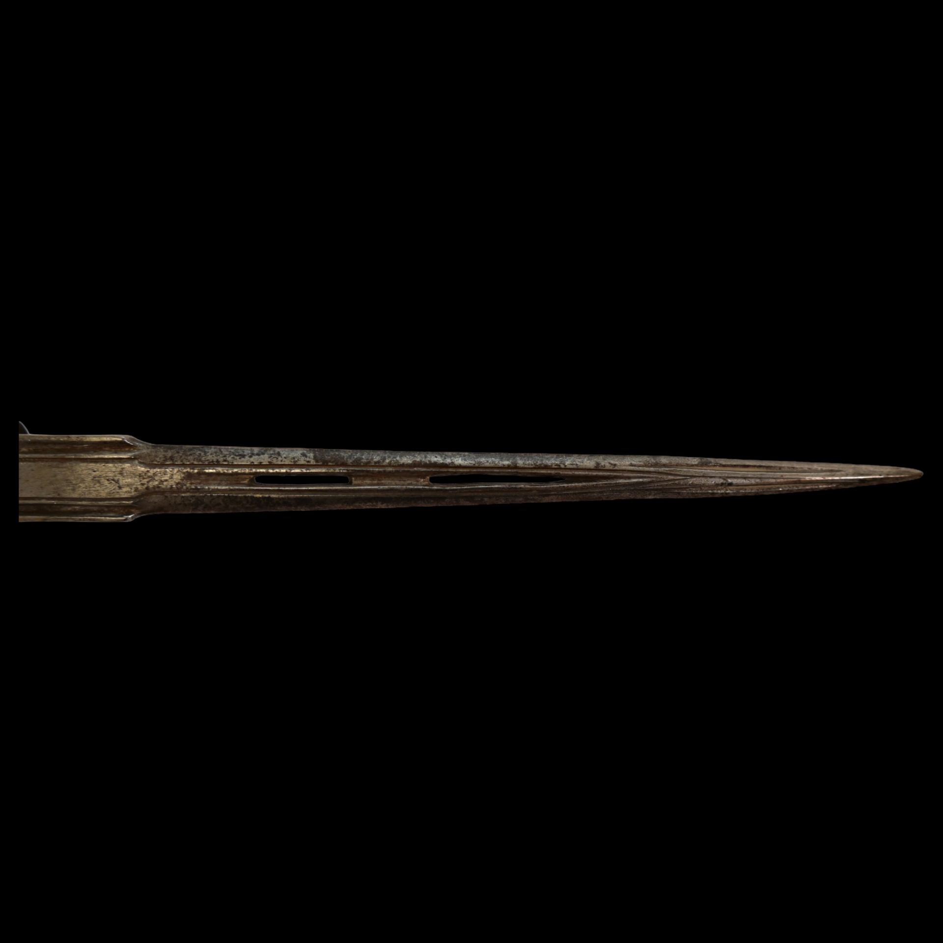 A 17th Century German Left-handed Dagger. - Image 9 of 12