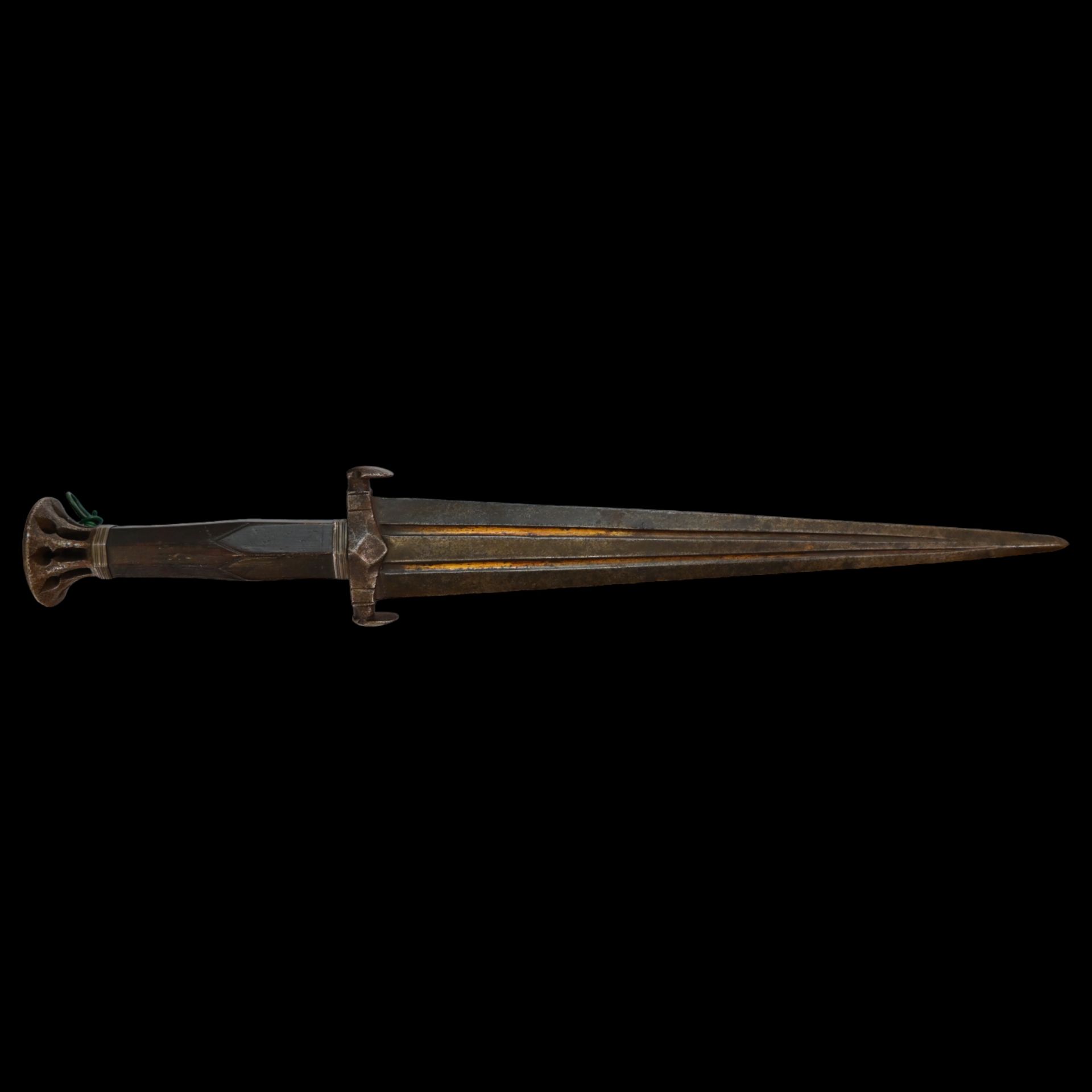 Very rare medieval dagger in excellent condition, France, 15th-16th century. - Image 2 of 11