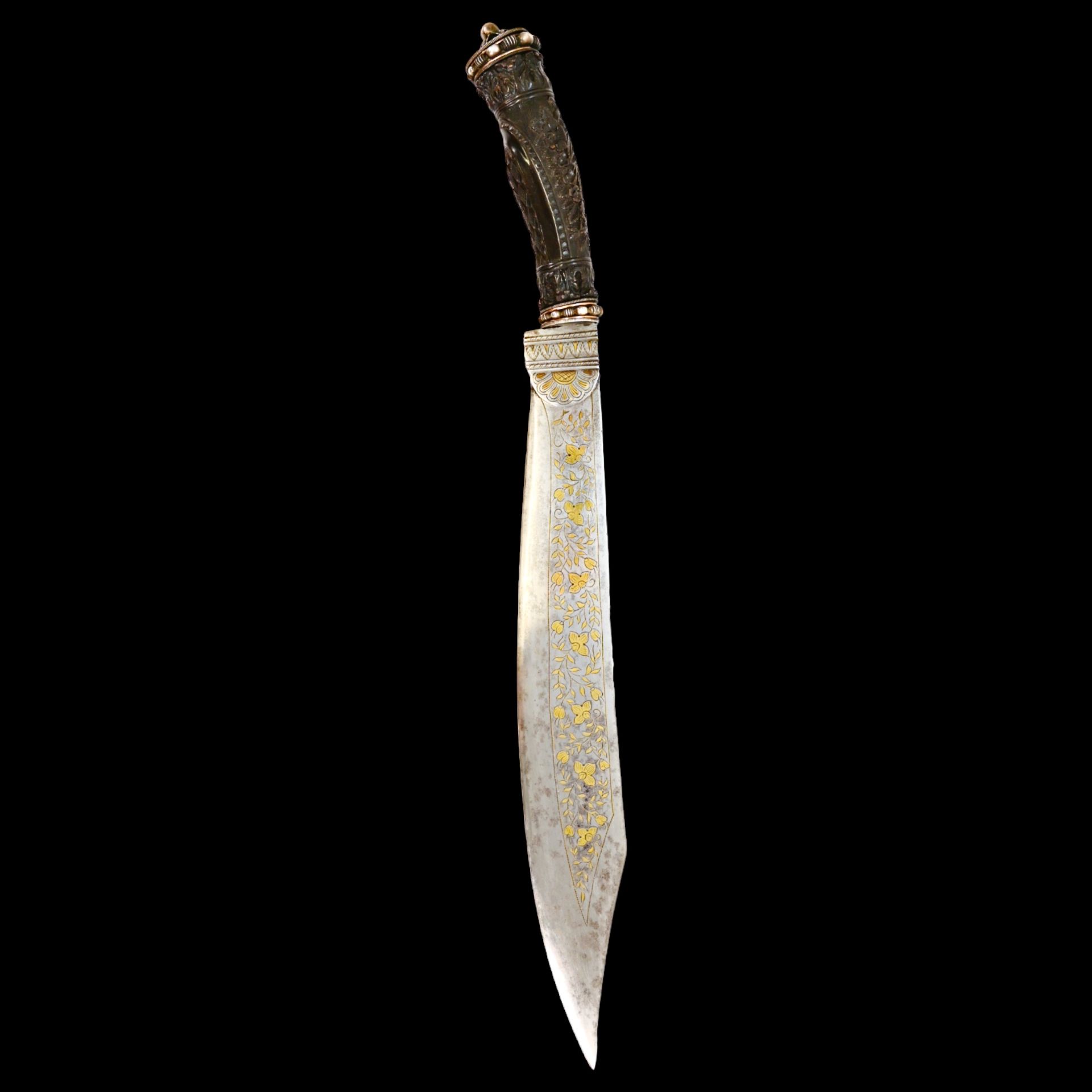 Magnificent, richly decorated knife, Indonesia, first half of the 20th century. - Image 13 of 33