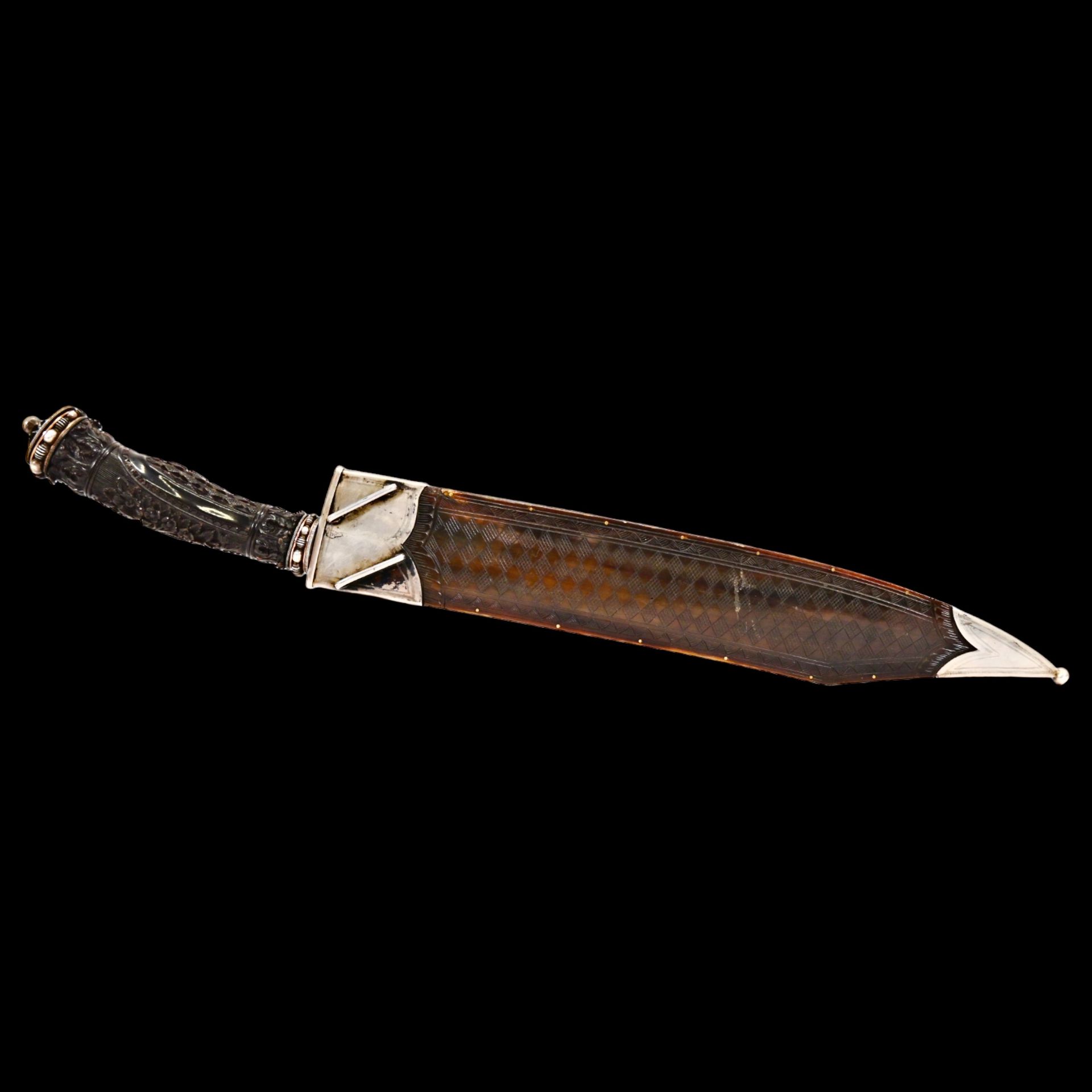 Magnificent, richly decorated knife, Indonesia, first half of the 20th century. - Image 3 of 33