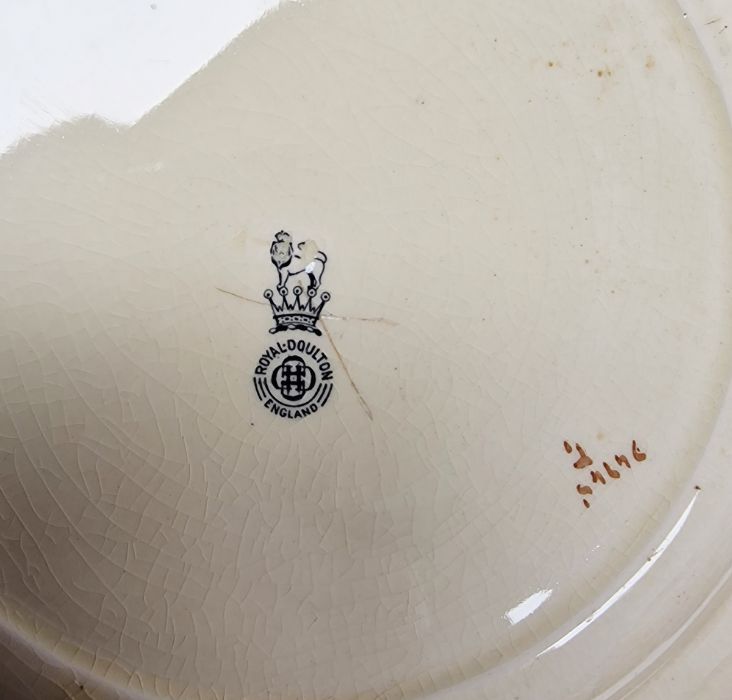 Masons Ironstone 'Mandalay' pattern oval dish, two Royal Doulton character jugs and a small jester - Image 10 of 32