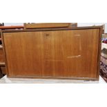 20th century teak ladderax style cabinet section, 43cm X 80cm X 37cmCondition ReportPhotos of