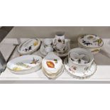 Collection of Royal Worcester 'Evesham' and 'Wild Harvest' pattern ceramics to include lidded