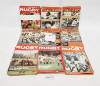 Collection of Rugby World magazines 1960-1976