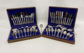 Viners cased canteen of cutlery and another cased canteen (2) Condition ReportBoths sets are