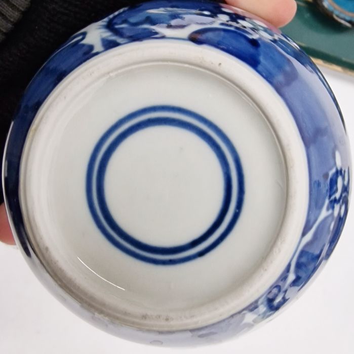 Westerwald blue and grey salt glazed ring jug (20cm), a Westerwald blue and grey salt glazed vase ( - Image 10 of 14