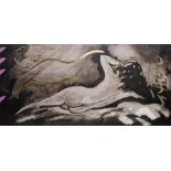 20th century signed limited edition print depicting a reclining nude, limited edition no.9/175,