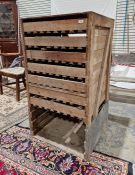 Vintage wooden fruit dryer/storer H120cm x W.65cm x D.65cm